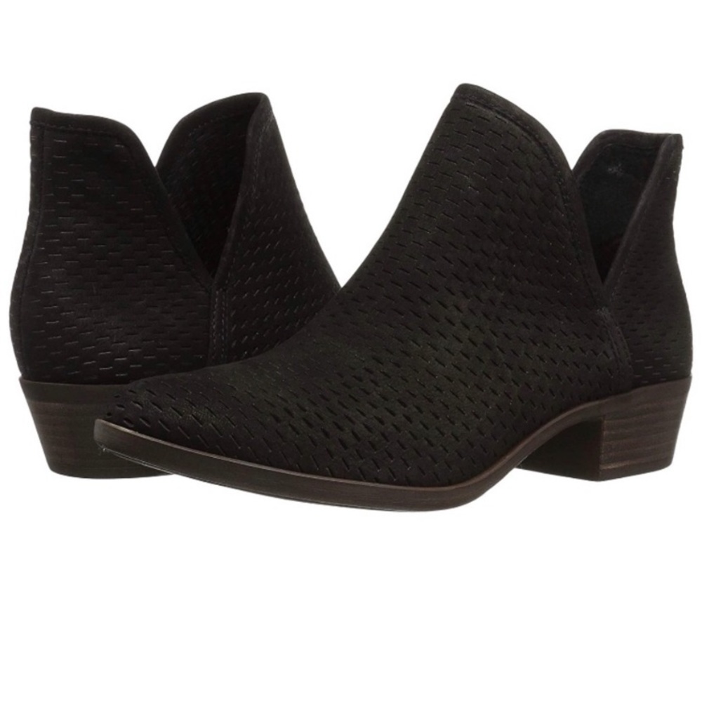 Lucky Brand JK Baley Perforated Chop Out Booties